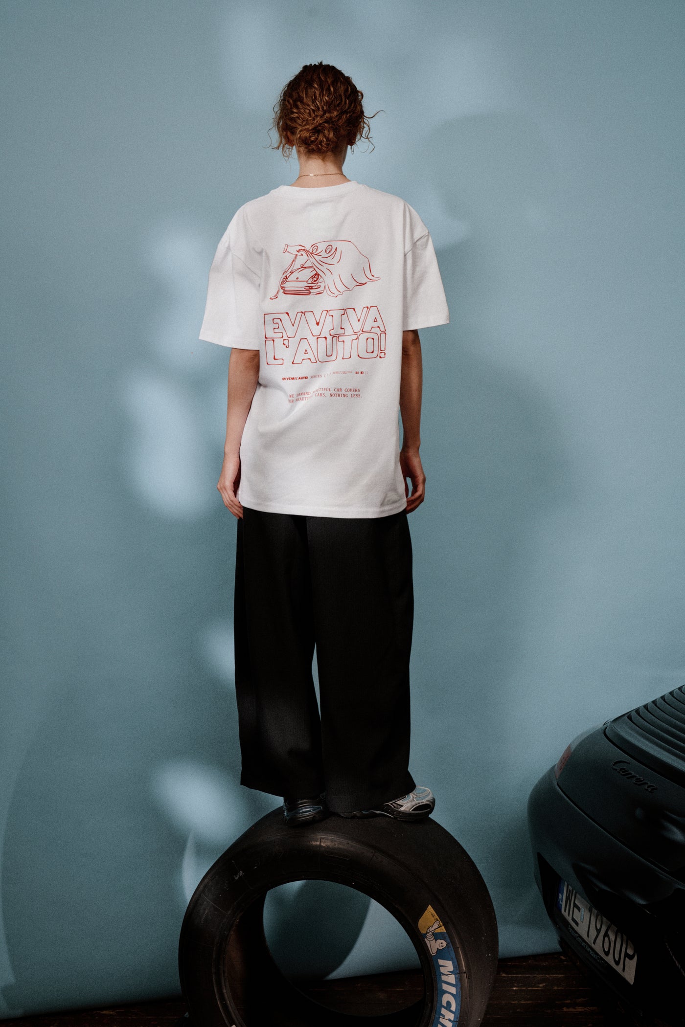 T-shirts Evviva L'auto