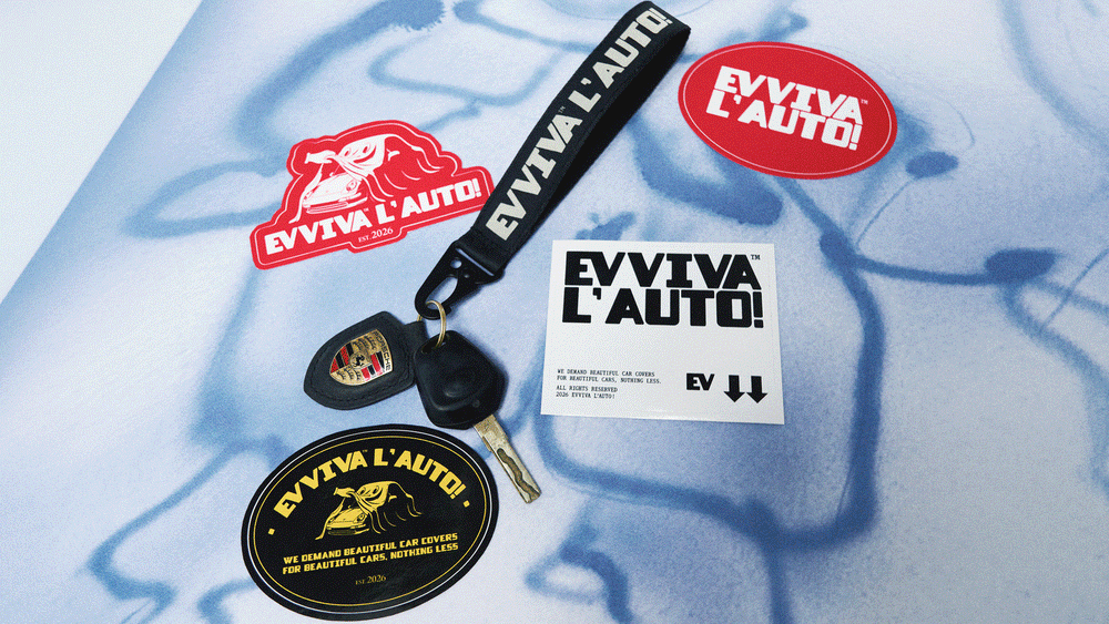 Set of stickers & keychain